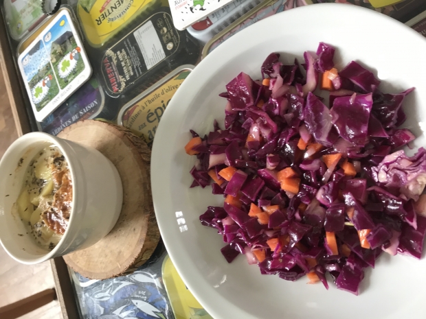 image de la recette Salade de chou rouge
