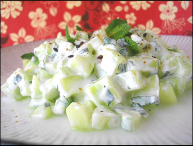 image de la recette Raïta de concombre (inde)