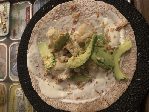 image de la recette Tacos au chou-fleur