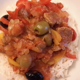 image de la recette Ragoût de boeuf aux olives