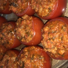image de la recette Tomates farcies 