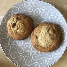 image de la recette Cookies façon levain bakery