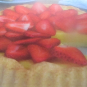 image de la recette Tarte aux fraises à l'ancienne